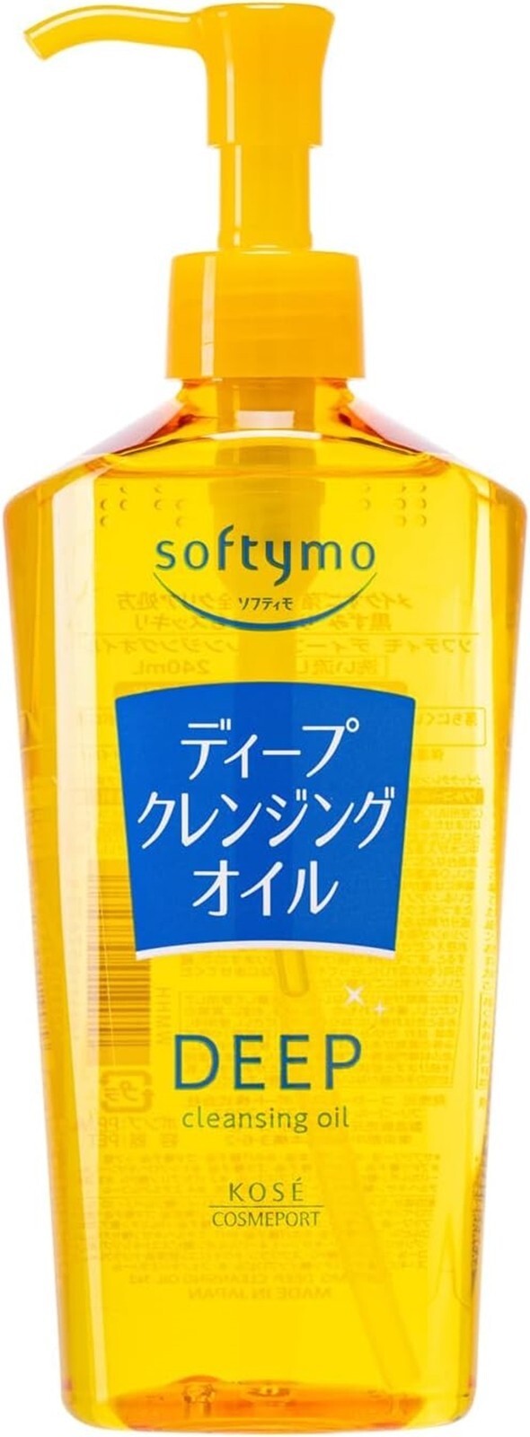 KOSE Softymo Deep Cleansing Oil 240ml Plug Removal Pores Clear