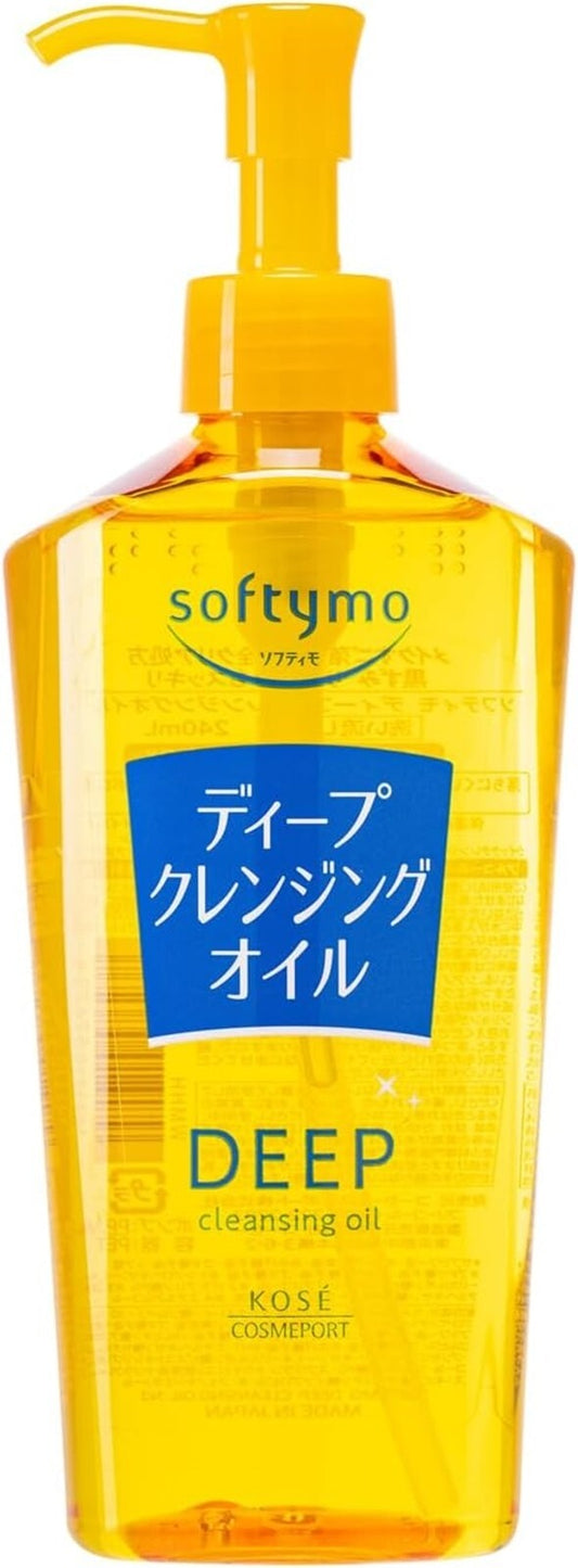 KOSE Softymo Deep Cleansing Oil 240ml Plug Removal Pores Clear